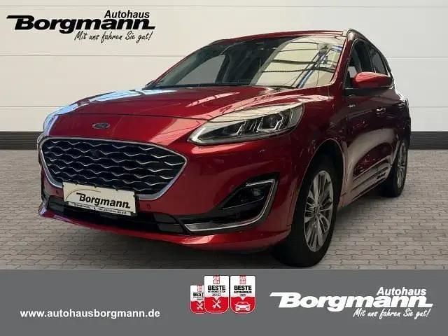 Rot Gebraucht 2021 Ford Kuga Vignale SUV | 25.450 € (Fairer Preis) - Bild 1/4