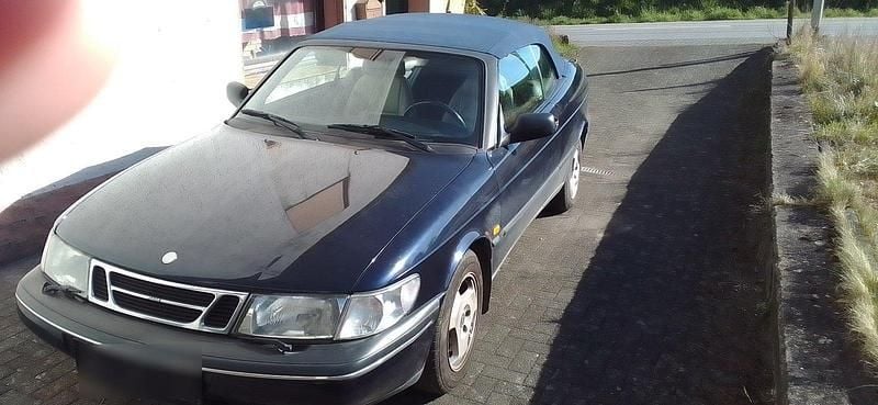 Gebraucht Saab 900 Cabriolet 130 PS (95 kW) 1997 Blau Cabrio