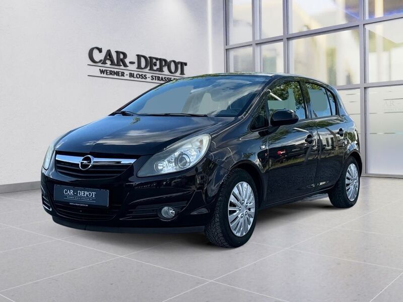 Schwarz Gebraucht 2009 Opel Corsa Innovation Limousine | 4.999 € (Fairer Preis) - Bild 1/4