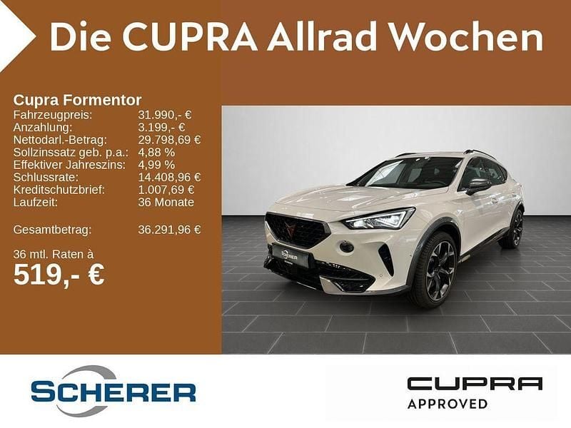 Weiß Gebraucht 2023 Cupra Formentor VZ SUV | 31.990 € (Guter Preis) - Bild 1/4