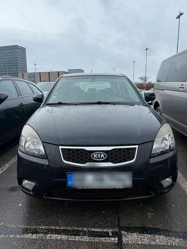 Schwarz Gebraucht 2009 Kia Rio Kleinwagen | 1.700 € - Bild 1/4