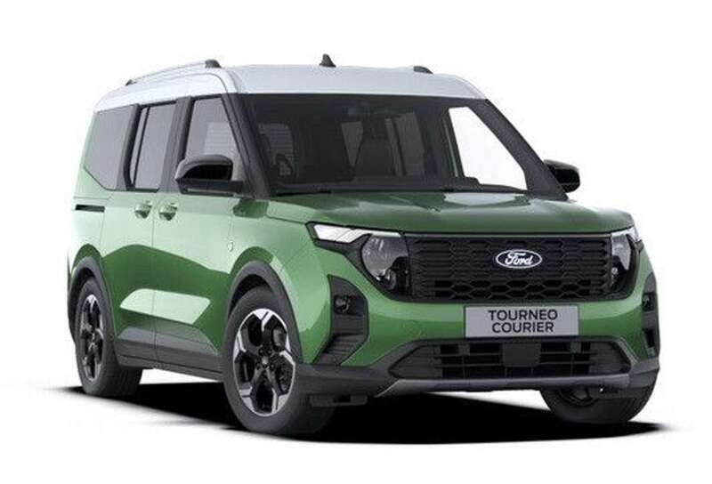 Busting green Neu 2025 Ford Tourneo Courier Active Van / Kleinbus | 28.990 € (Fairer Preis) - Bild 1/4