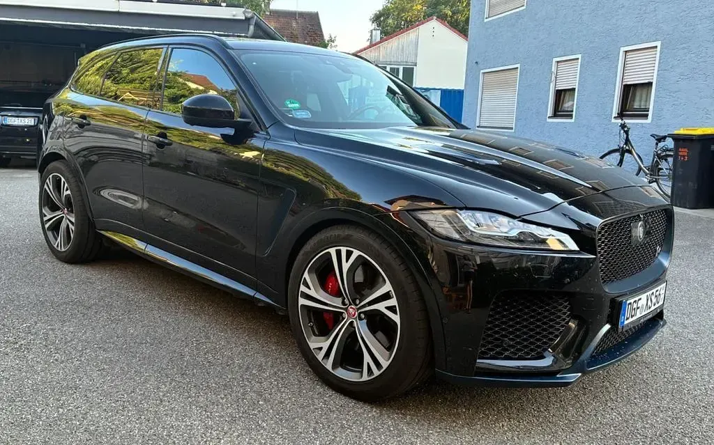 Gebraucht Jaguar F-Pace SVR 551 PS (405 kW) 2019 Schwarz SUV
