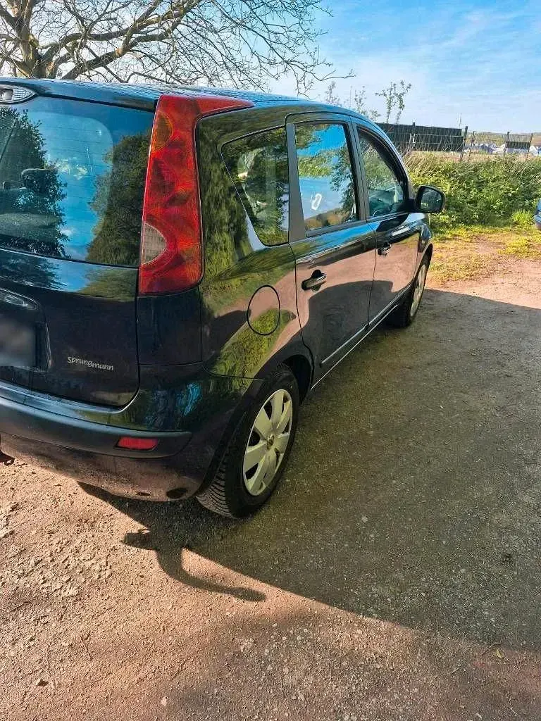 Gebraucht Nissan Note Visia 88 PS (64 kW) 2006 Schwarz Kleinwagen