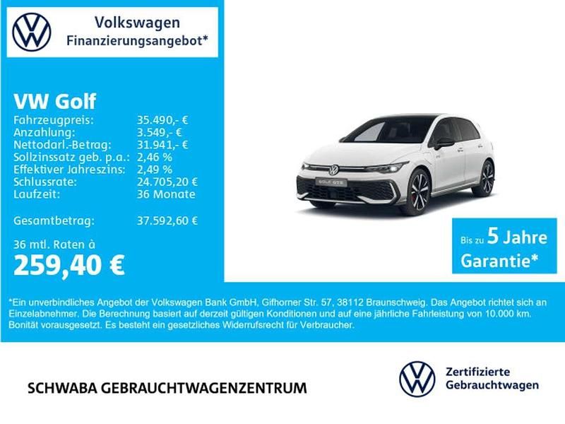 Gebraucht VW Golf VIII GTE 272 PS (200 kW) 2025 Pure white Limousine