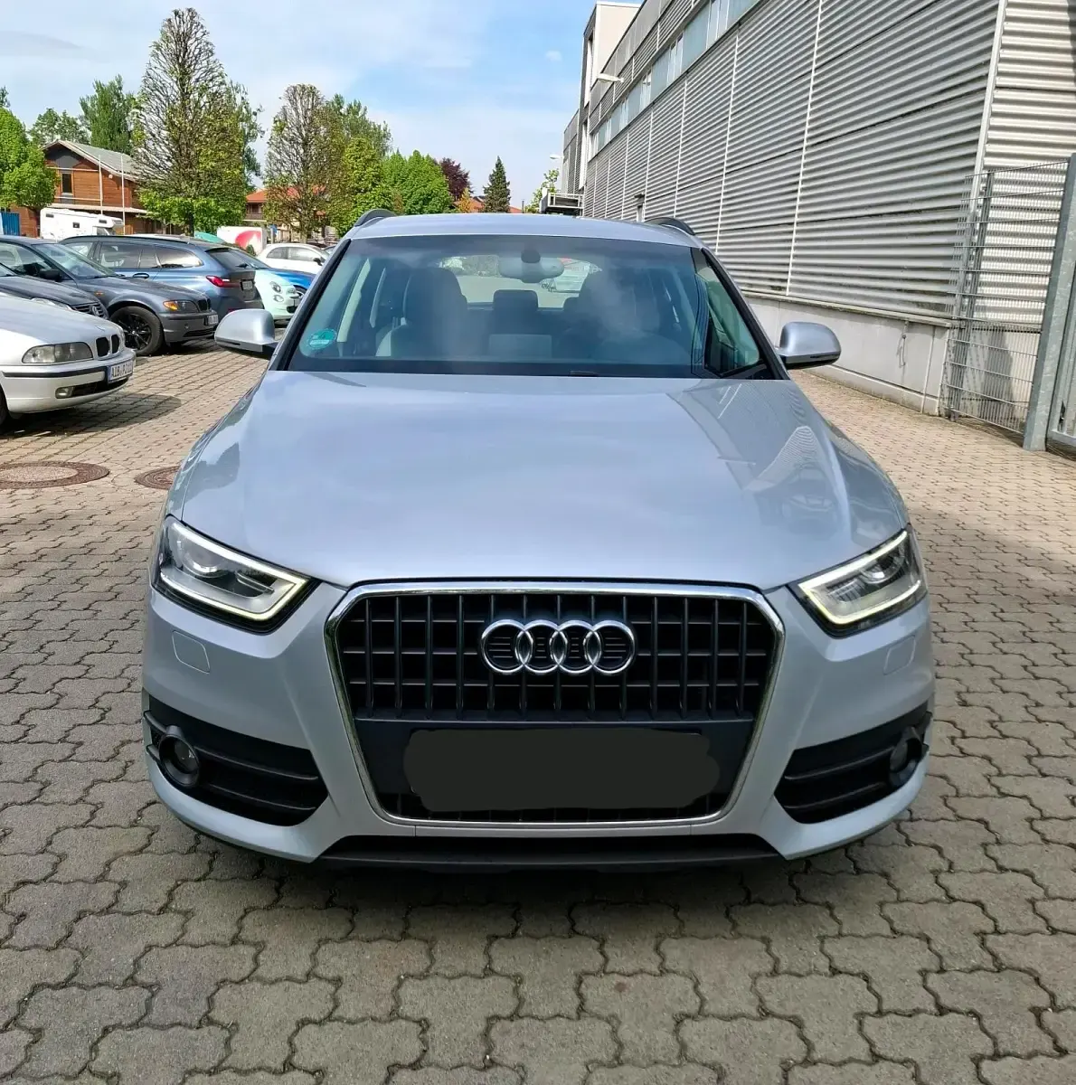 Usata Audi Q3 140 CV (102 kW) 2013 Argento SUV