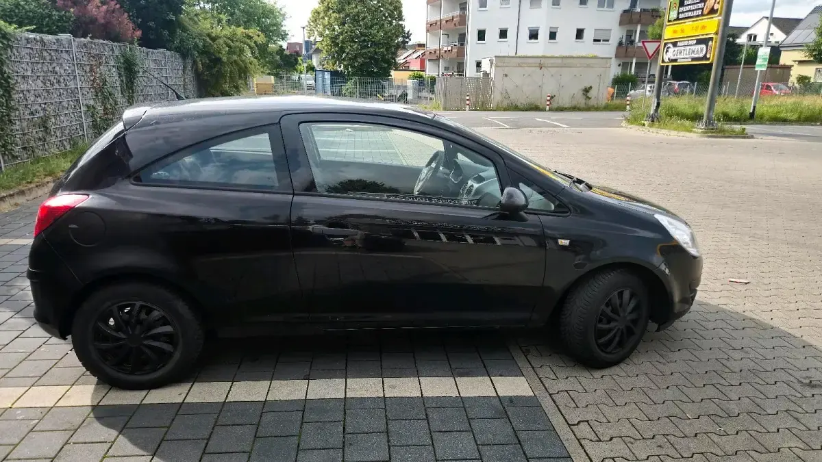 Gebraucht Opel Corsa 60 PS (44 kW) 2009 Schwarz Kleinwagen