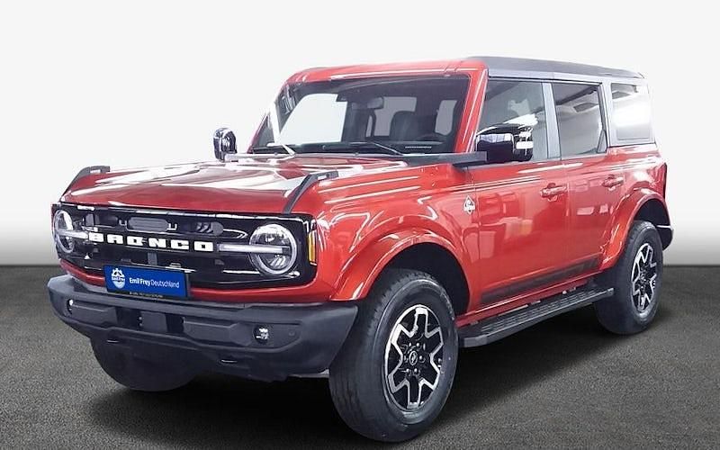Rot Gebraucht 2024 Ford Bronco Outer Banks SUV | 52.403 € (Superpreis) - Bild 1/4