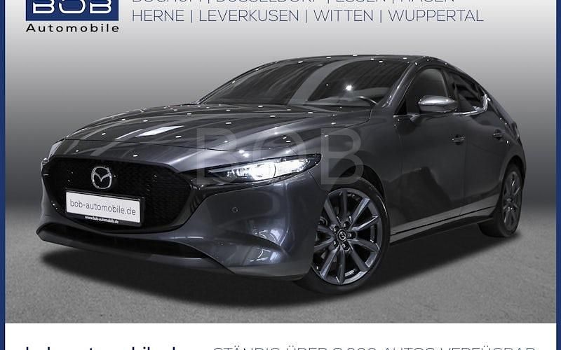 Grau Gebraucht 2020 Mazda 3 Limousine | 22.470 € (Fairer Preis) - Bild 1/4