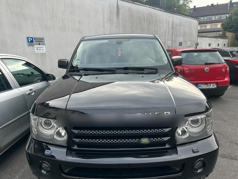 Schwarz Gebraucht 2009 Land Rover Range Rover Sport HSE SUV | 10.500 € (Etwas zu teuer) - Bild 1/4