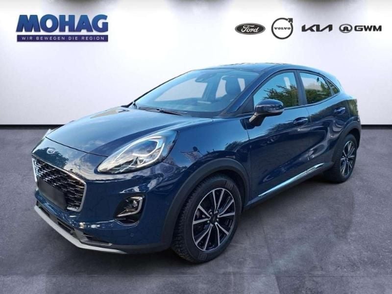 Blau Gebraucht 2021 Ford Puma Gen-E Titanium SUV | 15.490 € (Superpreis) - Bild 1/4