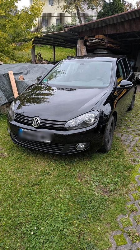 Schwarz Gebraucht 2011 VW Golf VI Limousine | 3.000 € (Superpreis) - Bild 1/4