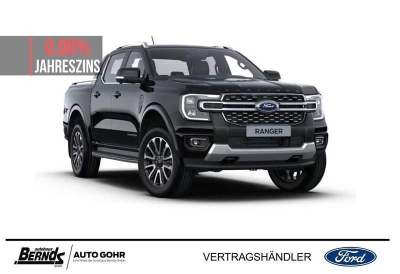Neu Ford Ranger Platinum 241 PS (177 kW) 2026 Agate black metallic Pickup