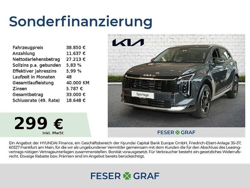 Grau Neu 2025 Kia Sportage Spirit SUV | 38.850 € (Guter Preis) - Bild 1/4