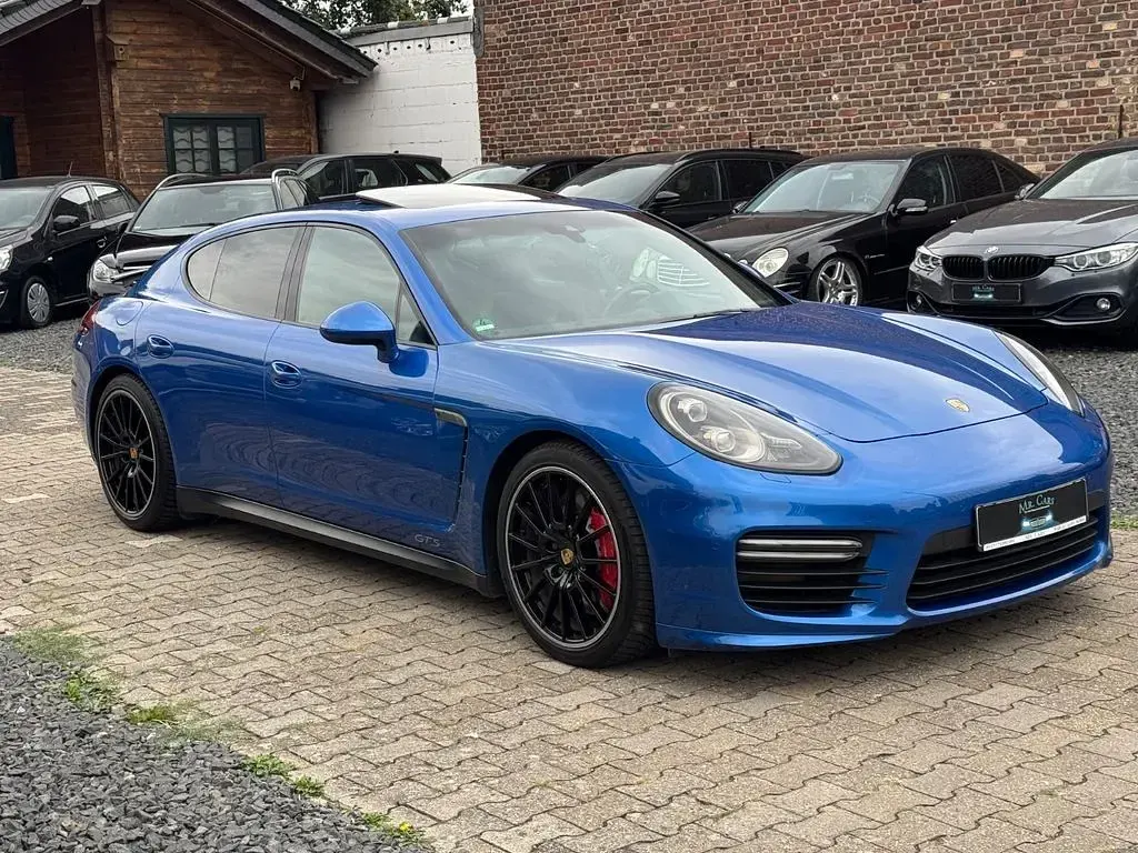 Gebraucht Porsche Panamera GTS 441 PS (324 kW) 2016 Blau Kleinwagen
