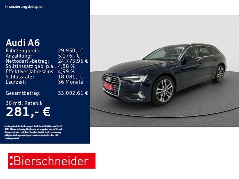 Firmamentblau Gebraucht 2021 Audi A6 Sport Kombi | 29.950 € (Superpreis) - Bild 1/3