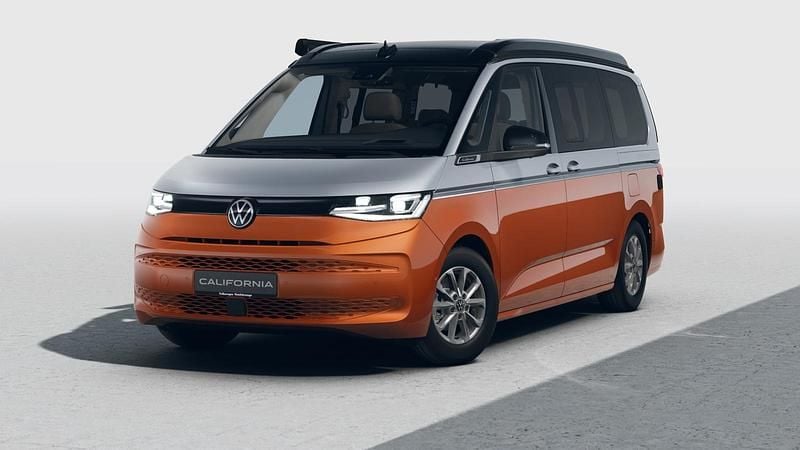 Neu VW California Highline 150 PS (110 kW) 2025 Monosilber met./energetic orange met. dach schwarz Van