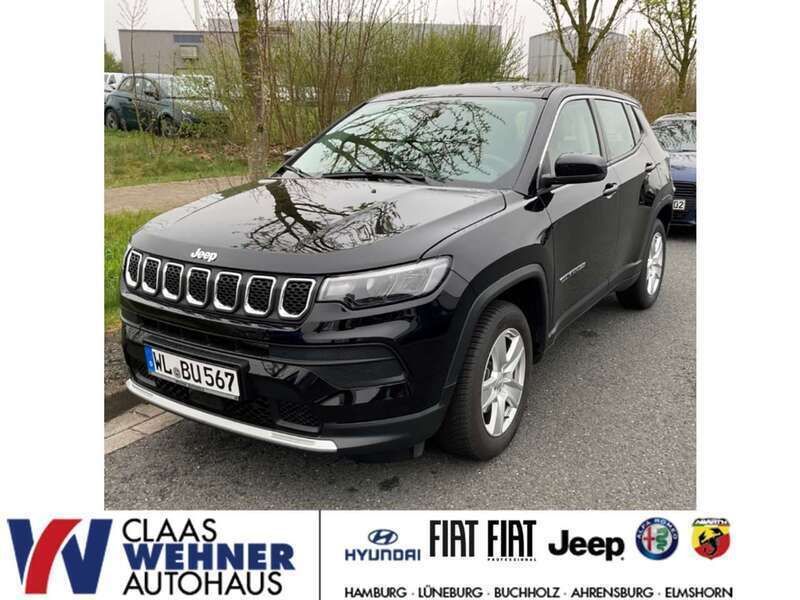 Black clear coat Gebraucht 2024 Jeep Compass Altitude SUV | 35.990 € (Teuer) - Bild 1/4
