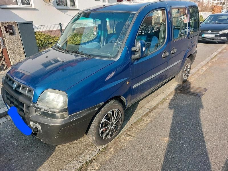 Gebraucht Fiat Doblò 120 PS (88 kW) 2004 Blau Van / Kleinbus