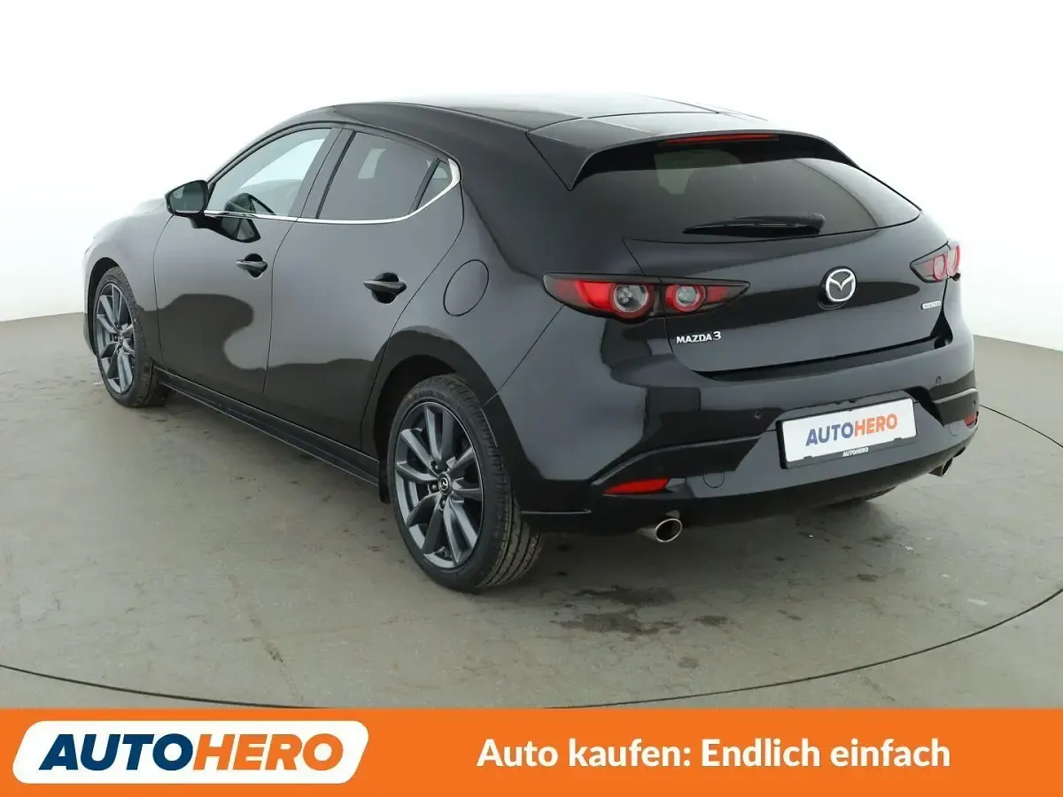 Brugt Mazda 3 Selection 122 HK (89 kW) 2019 Sort Sedan