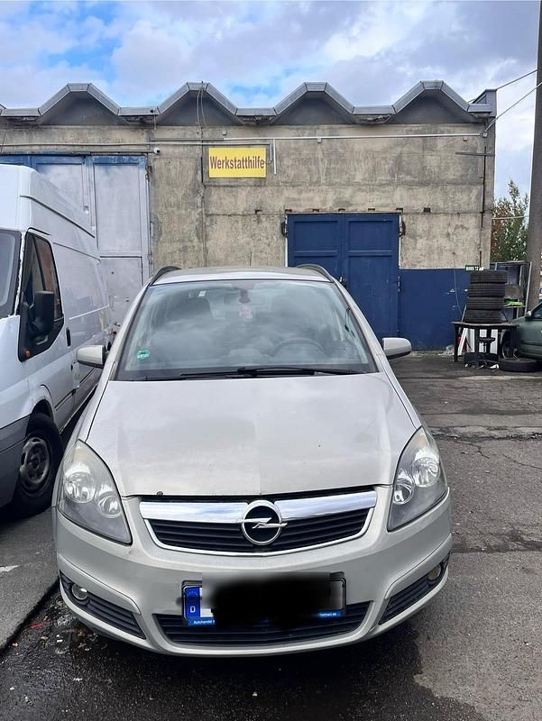 Silber Gebraucht 2006 Opel Zafira Kombi | 600 € (Superpreis) - Bild 1/4