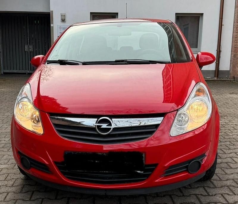 Gebraucht Opel Corsa Edition 90 PS (66 kW) 2008 Rot Kleinwagen