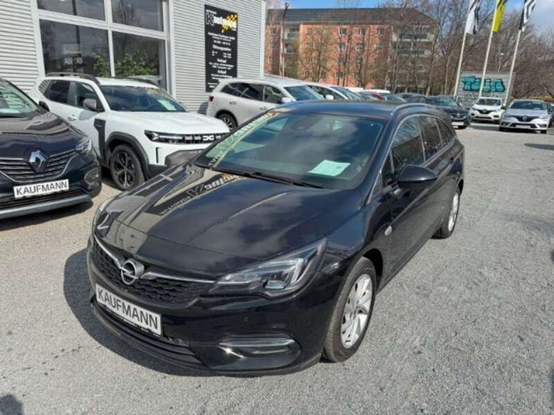 Schwarz Gebraucht 2022 Opel Astra Elegance Kombi | 15.490 € (Superpreis) - Bild 1/4