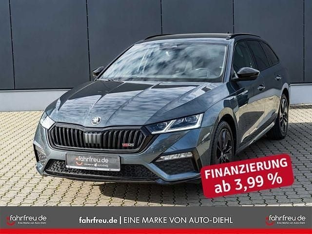 Grau Gebraucht 2021 Skoda Octavia RS Kombi | 26.390 € (Guter Preis) - Bild 1/4