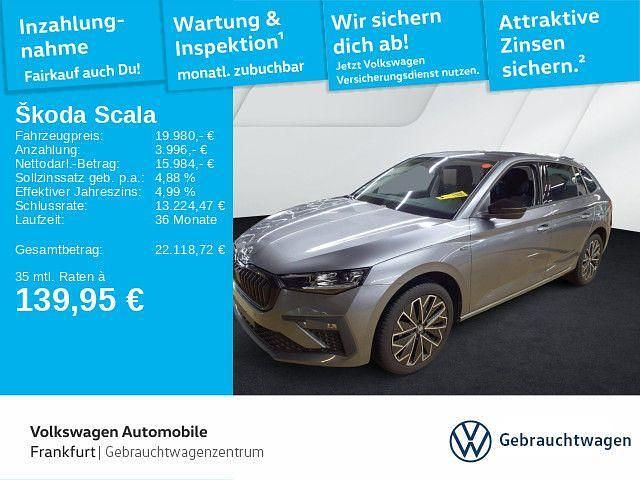 Grau Gebraucht 2025 Skoda Scala Selection Kleinwagen | 19.980 € (Guter Preis) - Bild 1/3
