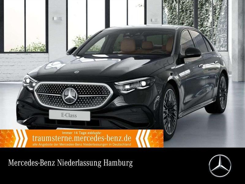 Obsidianschwarz Gebraucht 2025 Mercedes E450 AMG Limousine | 89.900 € (Fairer Preis) - Bild 1/4