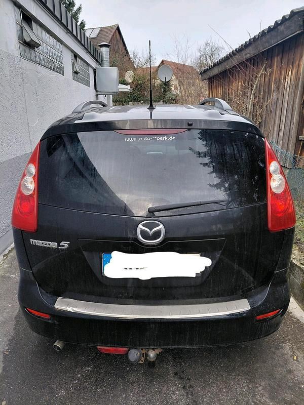 Schwarz Gebraucht 2007 Mazda 5 Van / Kleinbus | 1.300 € (Superpreis) - Bild 1/4