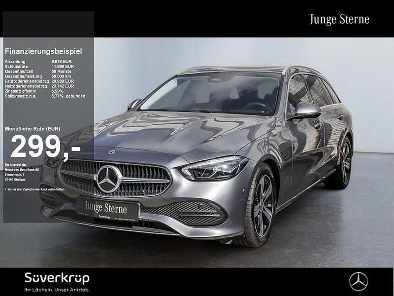 Grau Gebraucht 2024 Mercedes C180 Avantgarde Limousine | 33.178 € (Superpreis) - Bild 1/2