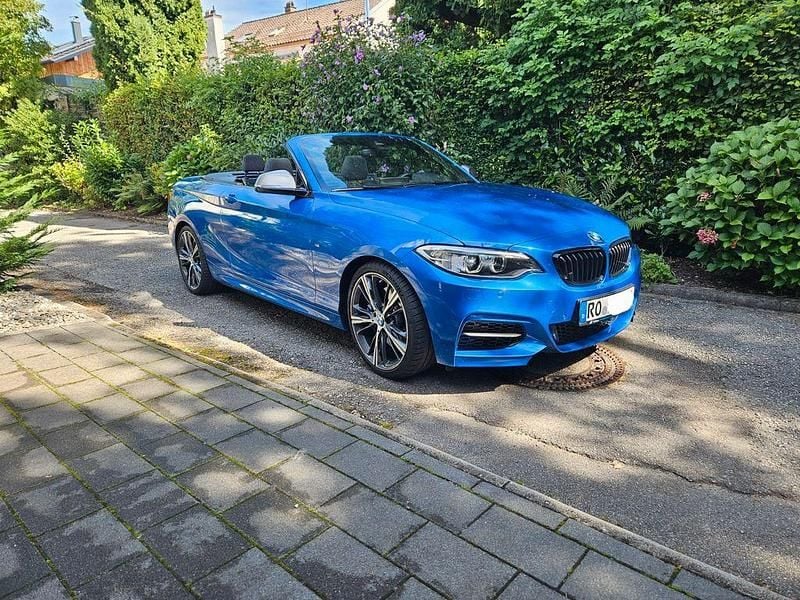 Gebraucht BMW M235 M Performance 326 PS (239 kW) 2015 Blau Cabrio
