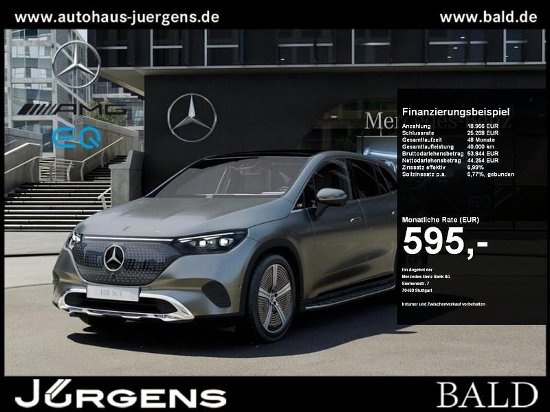 Grau metalliclack selenitgrau Gebraucht 2023 Mercedes EQE350 Electric Art SUV | 63.190 € (Guter Preis) - Bild 1/4