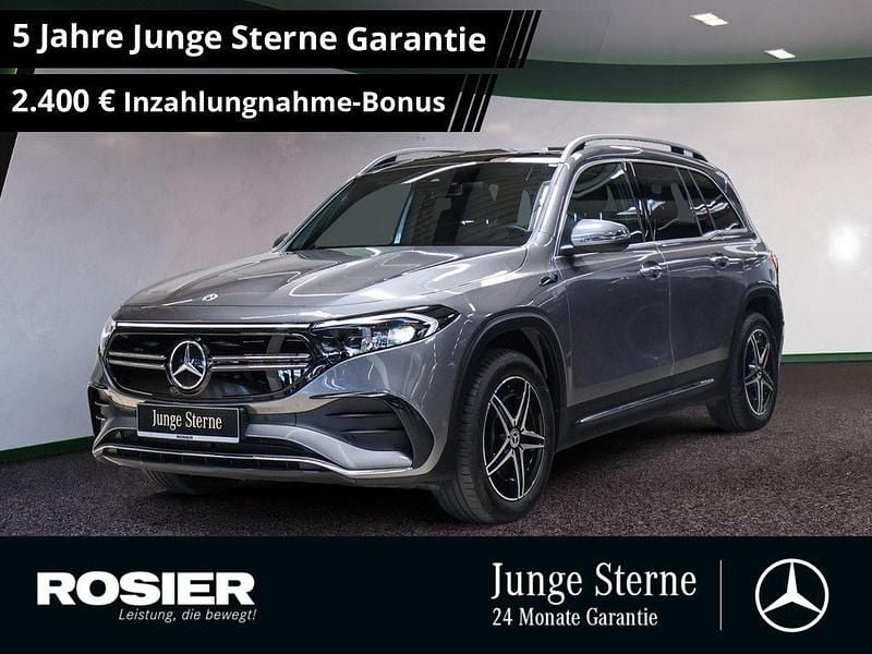 Grau / mountaingrau (metallic) Gebraucht 2022 Mercedes EQB300 AMG SUV | 32.990 € (Superpreis) - Bild 1/4