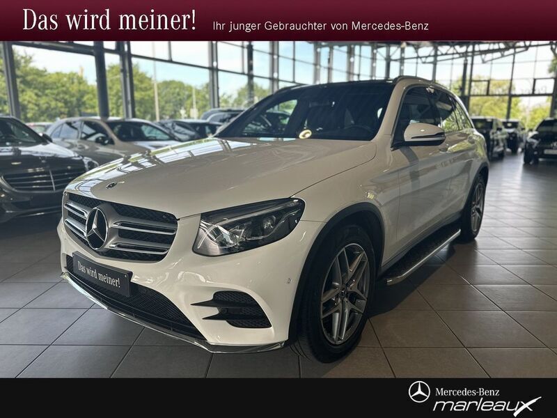Polarweiß Gebraucht 2017 Mercedes GLC300 AMG SUV | 33.840 € (Guter Preis) - Bild 1/4