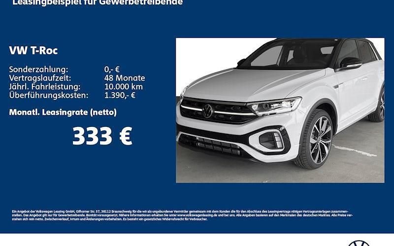 Weiß Neu 2025 VW T-Roc R-line SUV | 49.776 € (Etwas zu teuer) - Bild 1/4