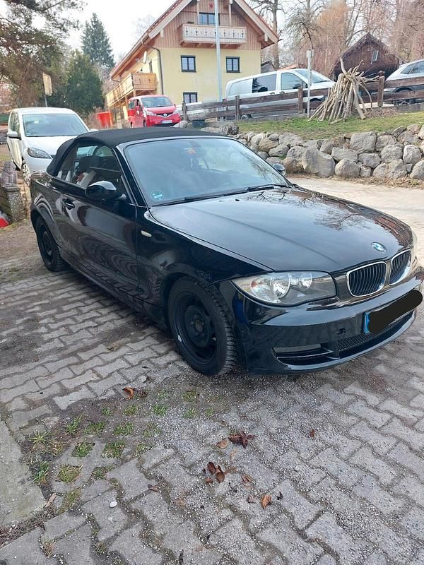 Gebraucht BMW 118 Cabriolet 143 PS (105 kW) 2009 Schwarz Cabrio