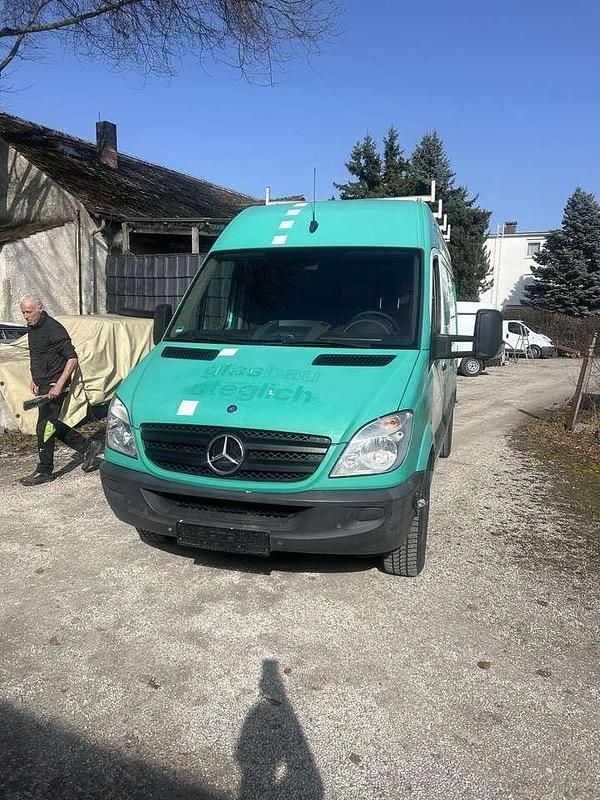 Gebraucht Mercedes Sprinter 88 PS (64 kW) 2008 Grün Van