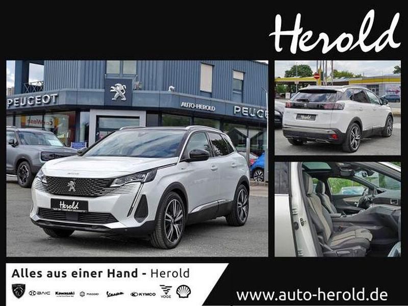Weiß Gebraucht 2021 Peugeot 3008 GT SUV | 28.490 € (Teuer) - Bild 1/4