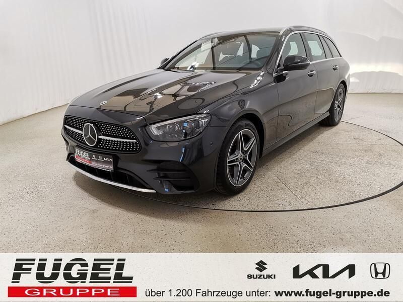 Grau Gebraucht 2021 Mercedes E200 AMG line Kombi | 34.999 € (Superpreis) - Bild 1/4