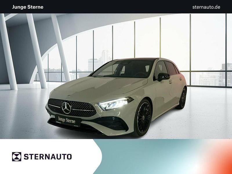 Gebraucht Mercedes A180 AMG line 116 PS (85 kW) 2025 Manufaktur lack manufaktur alpingrau uni Limousine