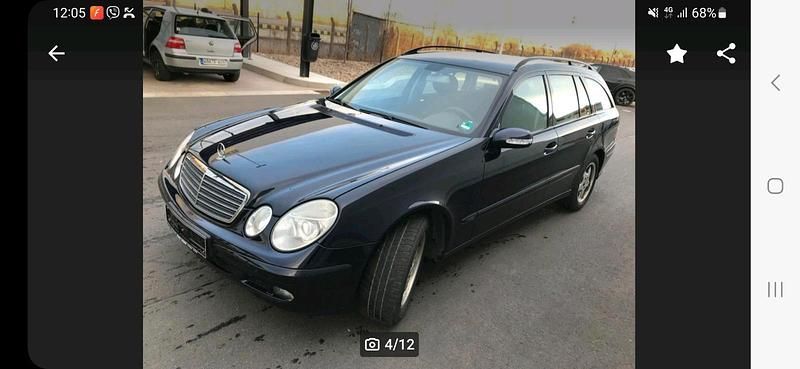 Blau Gebraucht 2006 Mercedes E220 Kombi | 3.899 € - Bild 1/4