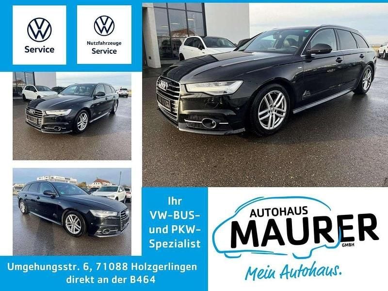 Schwarz Gebraucht 2015 Audi A6 S-Line Kombi | 11.990 € (Guter Preis) - Bild 1/4