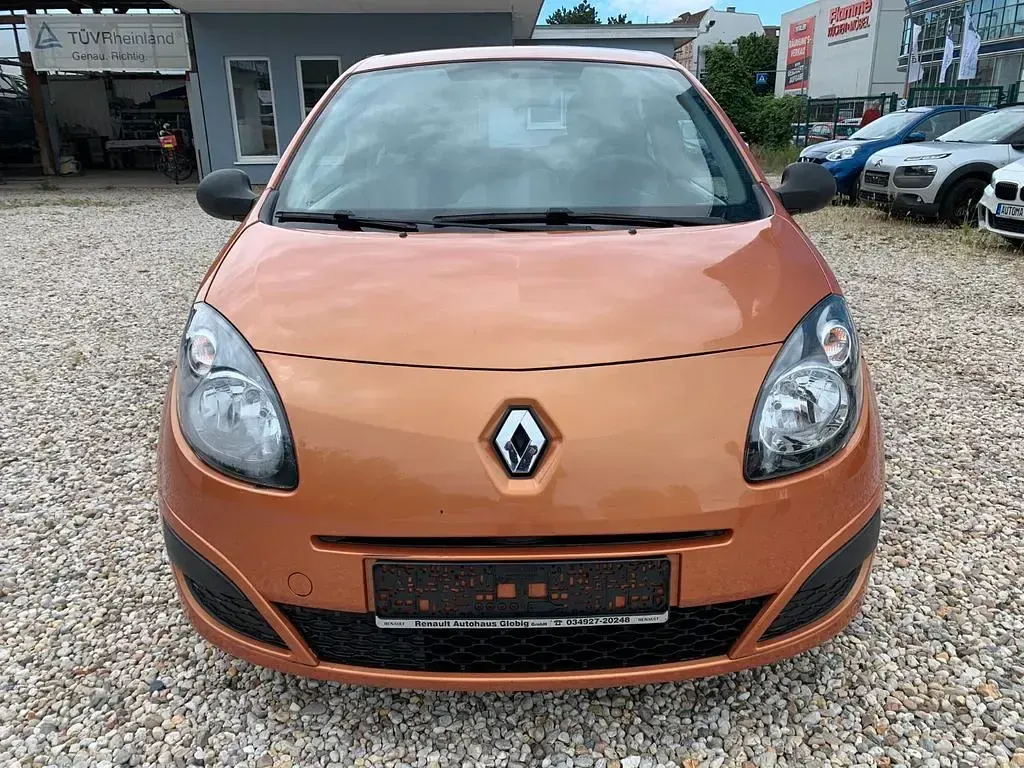 Gebraucht Renault Twingo Authentique 58 PS (42 kW) 2009 Orange Kleinwagen