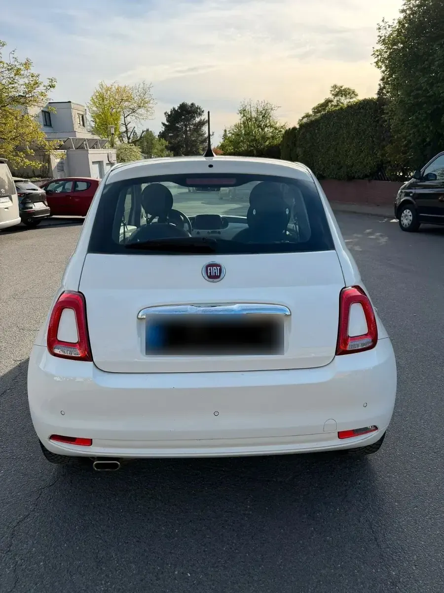 Gebraucht Fiat 500 Lounge 69 PS (50 kW) 2019 Weiß Kleinwagen