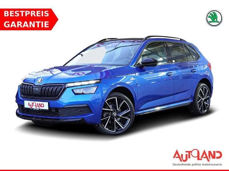 Blau Gebraucht 2021 Skoda Kamiq Monte Carlo SUV | 19.950 € (Fairer Preis) - Bild 1/4
