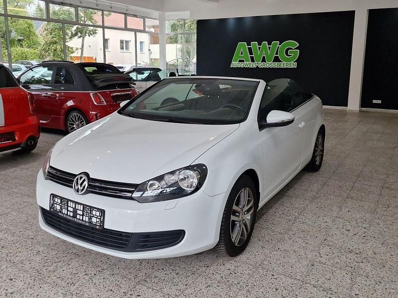 Weiß Gebraucht 2015 VW Golf Cabriolet Cabrio | 7.900 € (Guter Preis) - Bild 1/4