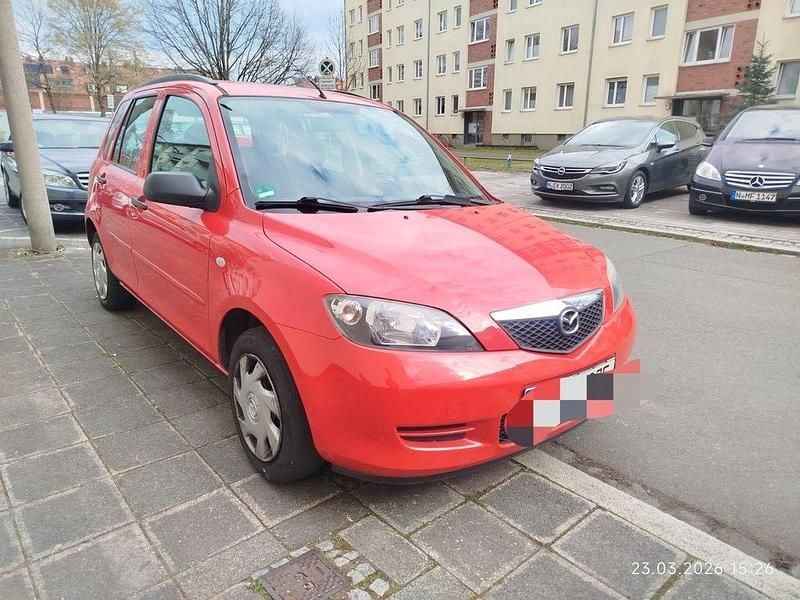 Gebraucht Mazda 2 Exclusive 80 PS (58 kW) 2003 Rot Kleinwagen