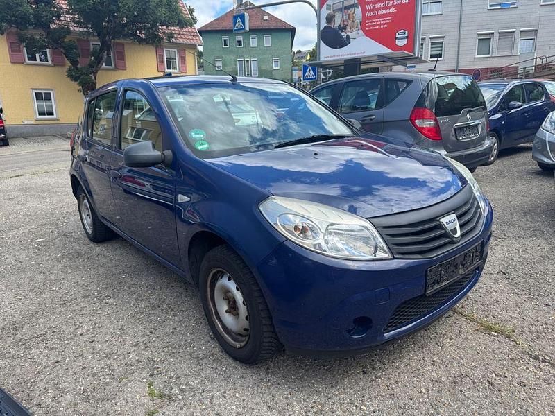 Gebraucht Dacia Sandero Basis 75 PS (55 kW) 2009 Blau Kleinwagen